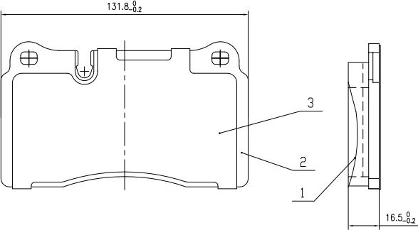 HUSCH JL0359 - Kit de plaquettes de frein, frein à disque cwaw.fr