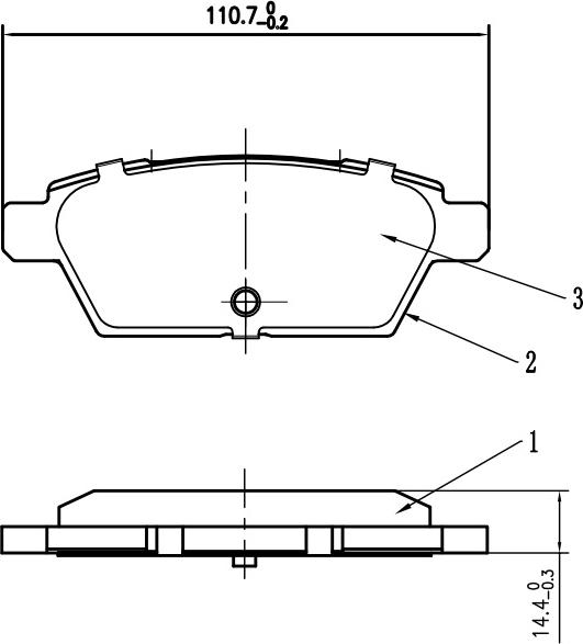 HUSCH JL0315 - Kit de plaquettes de frein, frein à disque cwaw.fr