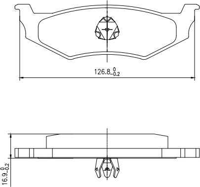 HUSCH JL0767 - Kit de plaquettes de frein, frein à disque cwaw.fr