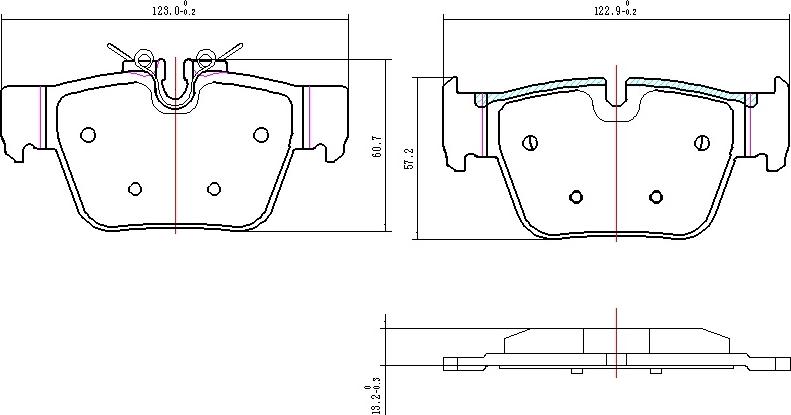 HUSCH JL1928 - Kit de plaquettes de frein, frein à disque cwaw.fr