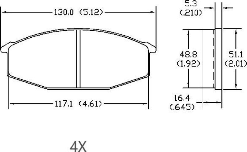 HUSCH JL2519 - Kit de plaquettes de frein, frein à disque cwaw.fr