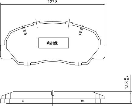 HUSCH JL2513 - Kit de plaquettes de frein, frein à disque cwaw.fr