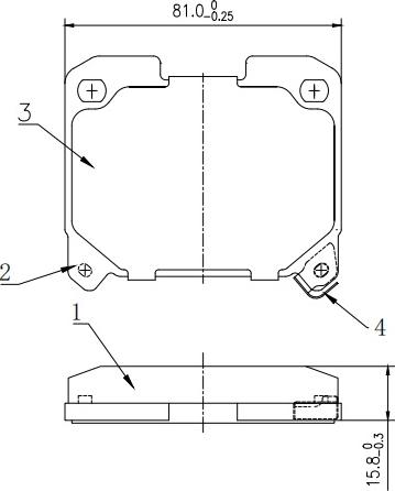 HUSCH JL2052 - Kit de plaquettes de frein, frein à disque cwaw.fr