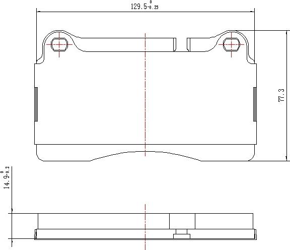 HUSCH JL2079 - Kit de plaquettes de frein, frein à disque cwaw.fr