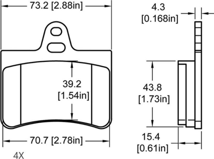 HUSCH JL2315 - Kit de plaquettes de frein, frein à disque cwaw.fr