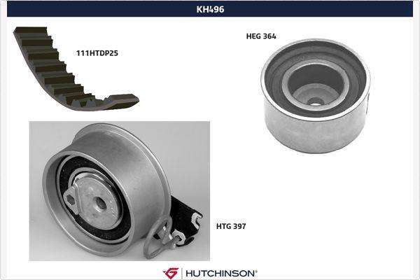 Hutchinson KH 496 - Kit de distribution cwaw.fr