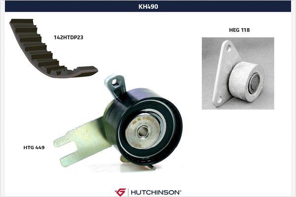 Hutchinson KH 490 - Kit de distribution cwaw.fr