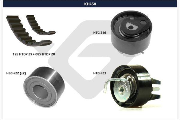 Hutchinson KH 458 - Kit de distribution cwaw.fr