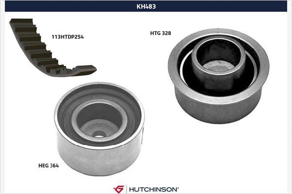 Hutchinson KH 483 - Kit de distribution cwaw.fr