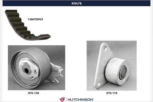 Hutchinson KH 476 - Kit de distribution cwaw.fr