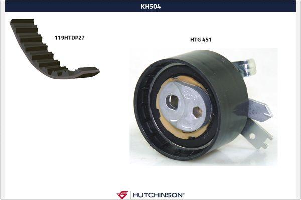 Hutchinson KH 504 - Kit de distribution cwaw.fr