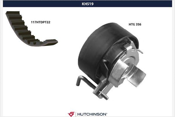 Hutchinson KH 519 - Kit de distribution cwaw.fr