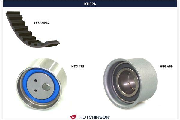 Hutchinson KH 524 - Kit de distribution cwaw.fr