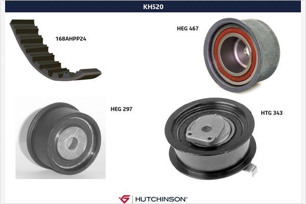 Hutchinson KH 520 - Kit de distribution cwaw.fr