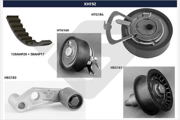 Hutchinson KH 192 - Kit de distribution cwaw.fr