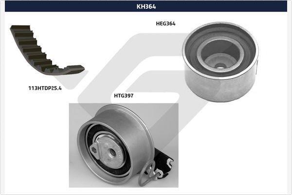 Hutchinson KH 364 - Kit de distribution cwaw.fr