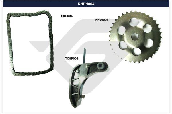 Hutchinson KHDH 004 - Kit de chaînes, commade de pompe à huile cwaw.fr