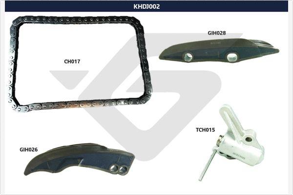 Hutchinson KHDJ 002 - Kit de distribution par chaîne cwaw.fr