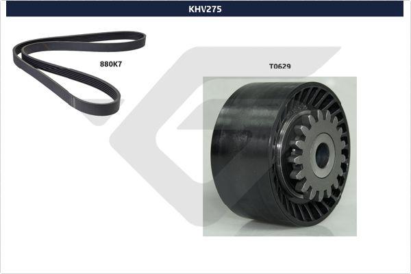 Hutchinson KHV 275 - Jeu de courroies trapézoïdales à nervures cwaw.fr