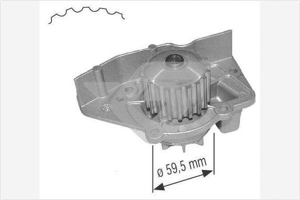 Hutchinson WP0011V - Pompe à eau cwaw.fr