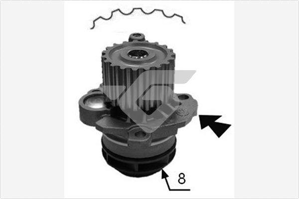 Hutchinson WP79 - Pompe à eau cwaw.fr