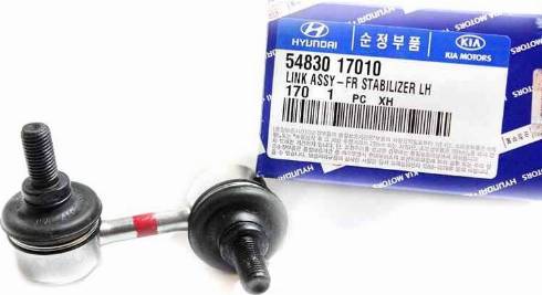 Hyundai 54830-17010 - Entretoise / tige, stabilisateur cwaw.fr