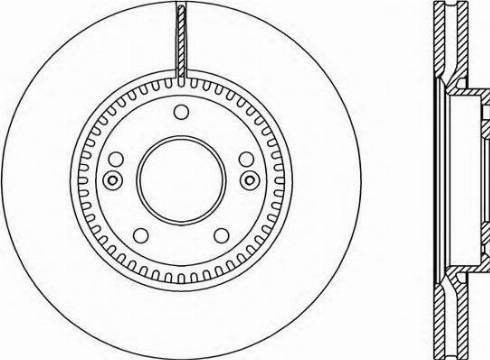 Hyundai 51712-2Y000 - Disque de frein cwaw.fr