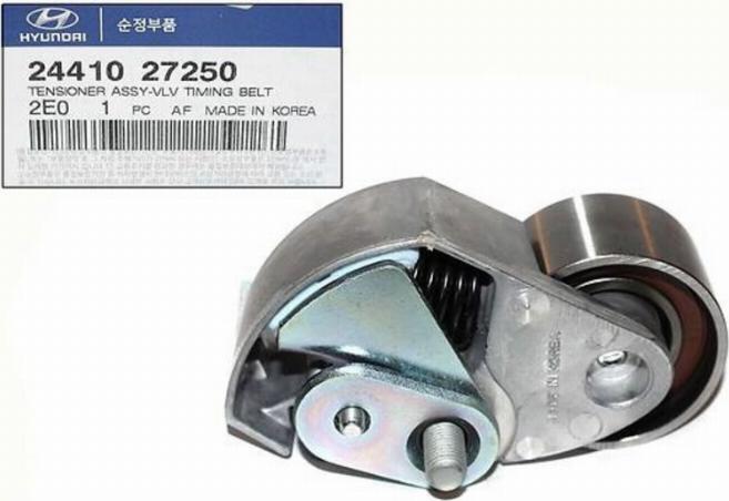 Hyundai 24410-27250 - Poulie-tendeur, courroie de distribution cwaw.fr