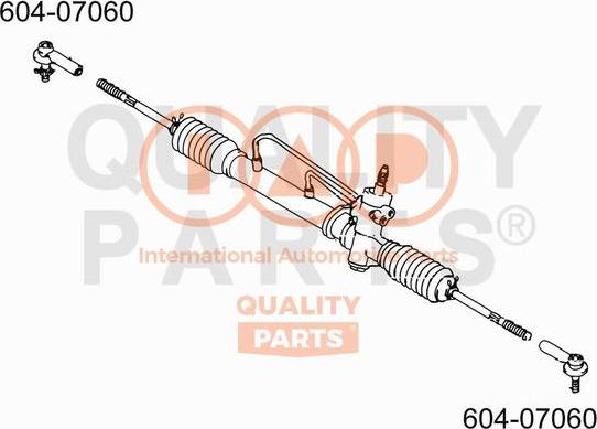 IAP QUALITY PARTS 604-07060 - Rotule de barre de connexion cwaw.fr