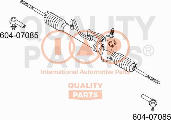 IAP QUALITY PARTS 604-07085 - Rotule de barre de connexion cwaw.fr