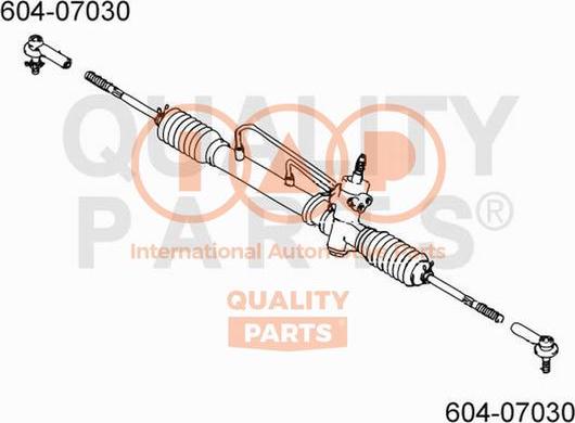 IAP QUALITY PARTS 604-07030 - Rotule de barre de connexion cwaw.fr