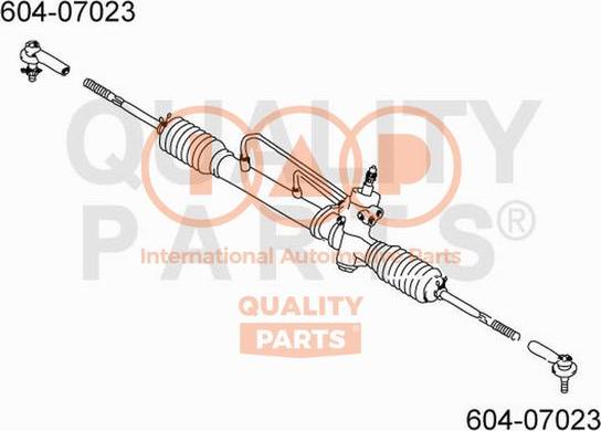 IAP QUALITY PARTS 604-07023 - Rotule de barre de connexion cwaw.fr