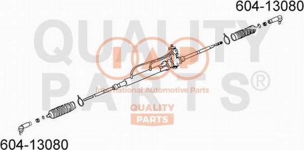 IAP QUALITY PARTS 604-13080 - Rotule de barre de connexion cwaw.fr