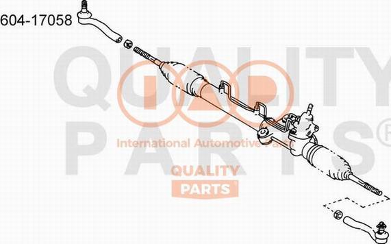 IAP QUALITY PARTS 604-17058 - Rotule de barre de connexion cwaw.fr