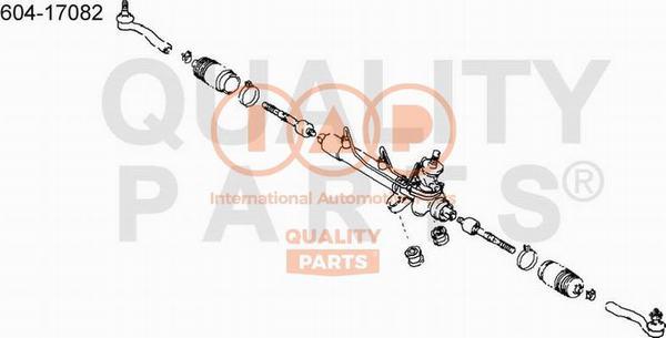 IAP QUALITY PARTS 604-17082 - Rotule de barre de connexion cwaw.fr