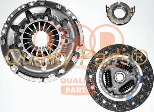 IAP QUALITY PARTS 201-17007 - Kit d'embrayage cwaw.fr