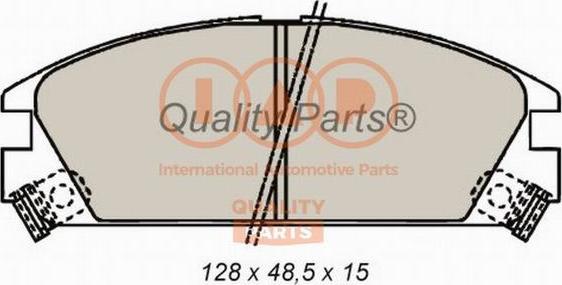 IAP QUALITY PARTS 704-06030 - Kit de plaquettes de frein, frein à disque cwaw.fr