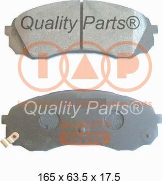 IAP QUALITY PARTS 704-07064G - Kit de plaquettes de frein, frein à disque cwaw.fr