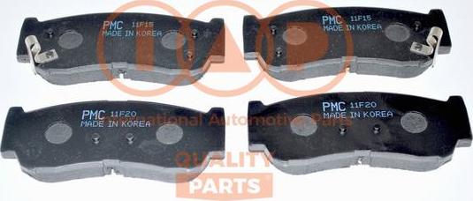 IAP QUALITY PARTS 704-07089 - Kit de plaquettes de frein, frein à disque cwaw.fr