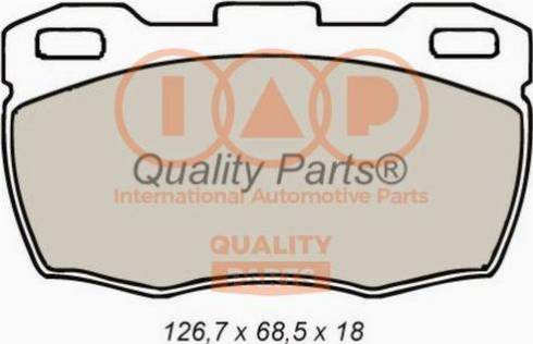 IAP QUALITY PARTS 704-14032X - Kit de plaquettes de frein, frein à disque cwaw.fr