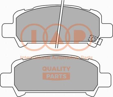 IAP QUALITY PARTS 704-15051P - Kit de plaquettes de frein, frein à disque cwaw.fr