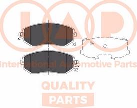 IAP QUALITY PARTS 704-15053X - Kit de plaquettes de frein, frein à disque cwaw.fr