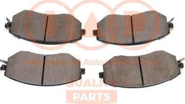 IAP QUALITY PARTS 704-15053 - Kit de plaquettes de frein, frein à disque cwaw.fr