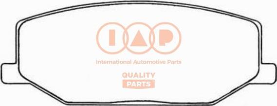 IAP QUALITY PARTS 704-16020P - Kit de plaquettes de frein, frein à disque cwaw.fr