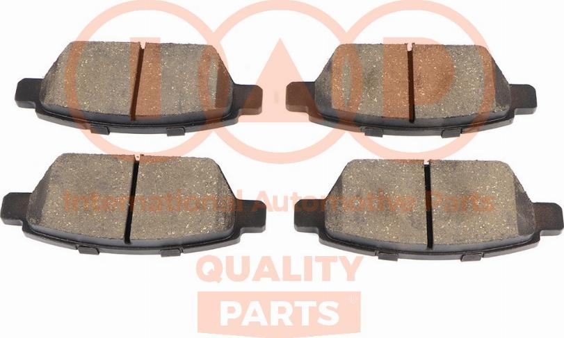 IAP QUALITY PARTS 704-11153 - Kit de plaquettes de frein, frein à disque cwaw.fr