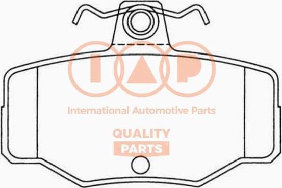 IAP QUALITY PARTS 704-13083P - Kit de plaquettes de frein, frein à disque cwaw.fr