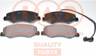 IAP QUALITY PARTS 704-13223X - Kit de plaquettes de frein, frein à disque cwaw.fr