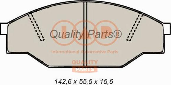 IAP QUALITY PARTS 704-17061X - Kit de plaquettes de frein, frein à disque cwaw.fr