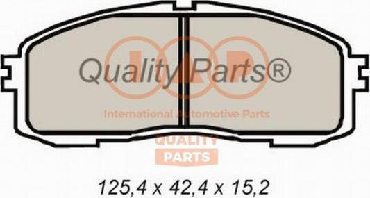 IAP QUALITY PARTS 704-17067 - Kit de plaquettes de frein, frein à disque cwaw.fr