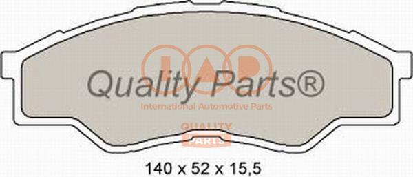 IAP QUALITY PARTS 704-17160 - Kit de plaquettes de frein, frein à disque cwaw.fr